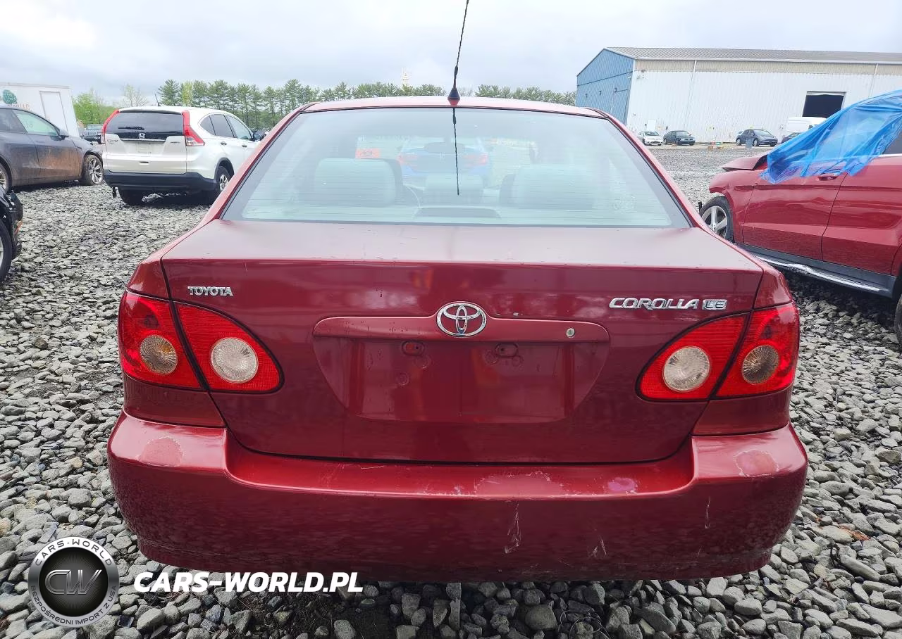2008 Toyota Corolla Le VIN:2T1BR30E68C925475 - 6