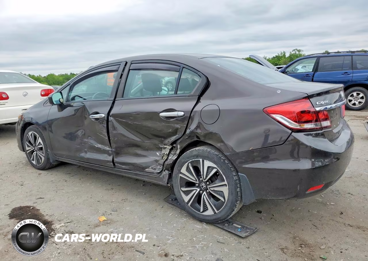 2014 Honda Civic Lx VIN:2HGFB2F5XEH539622 - 2