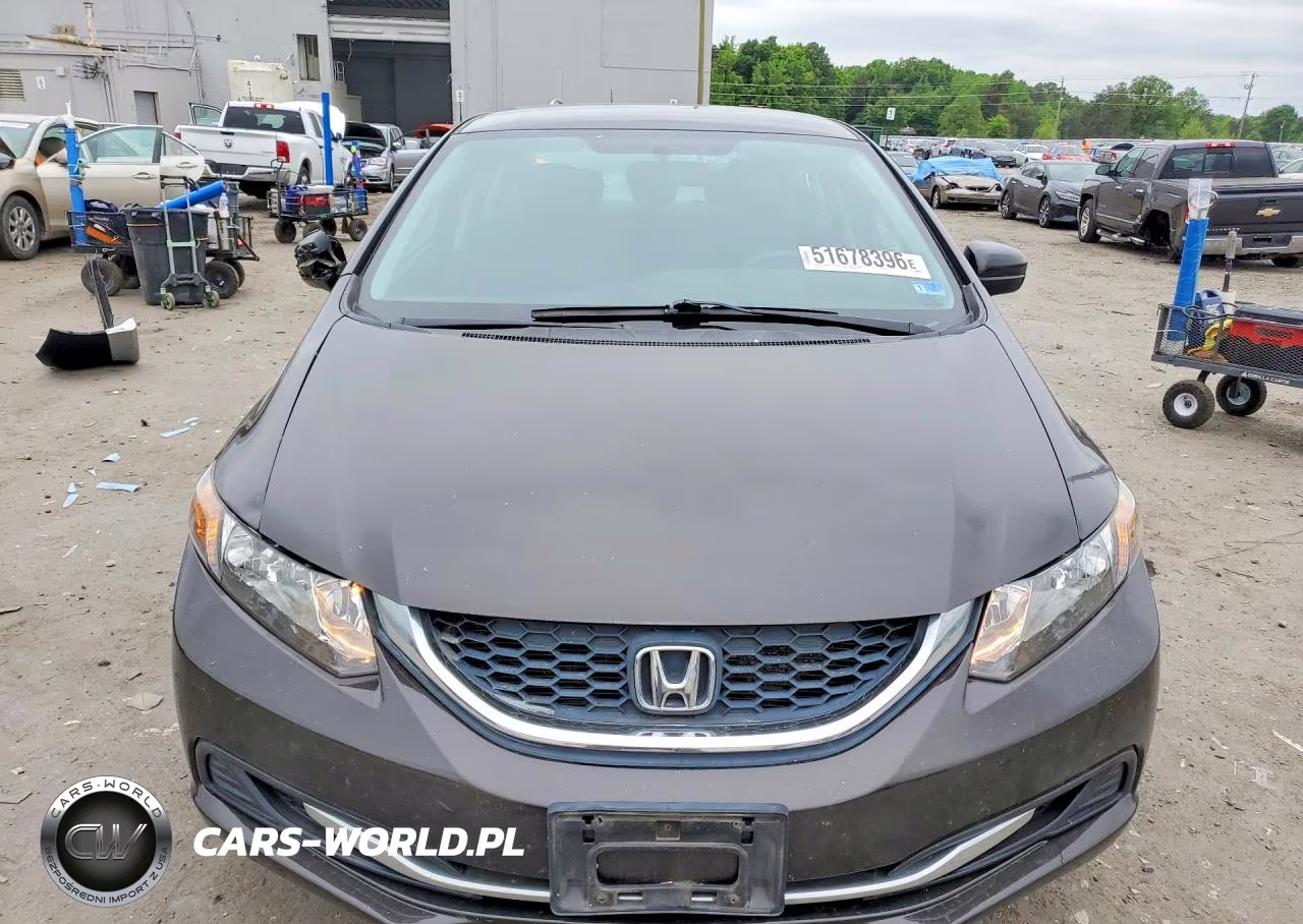 2014 Honda Civic Lx VIN:2HGFB2F5XEH539622 - 5