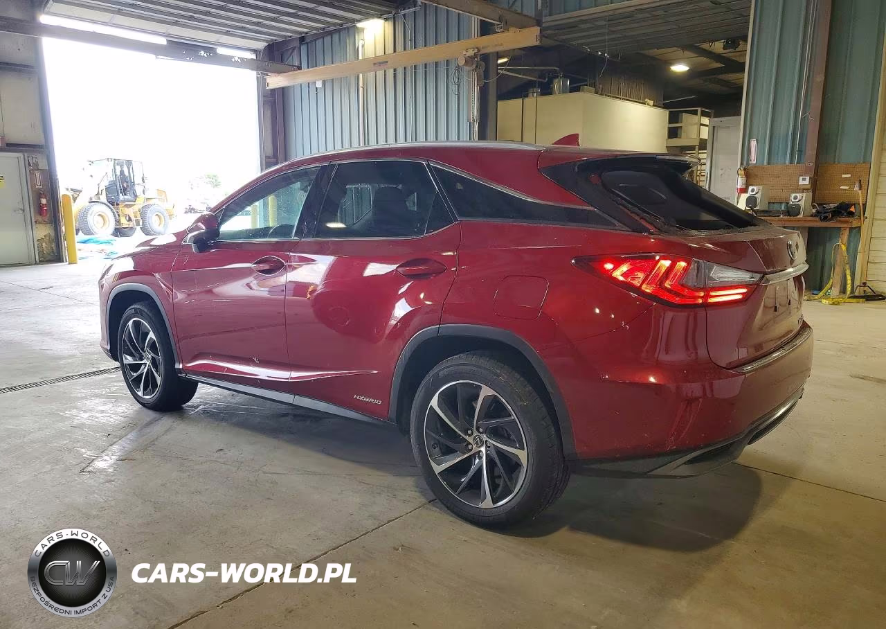 2018 Lexus Rx 450H Base VIN:2T2BGMCAXJC021117 - 2