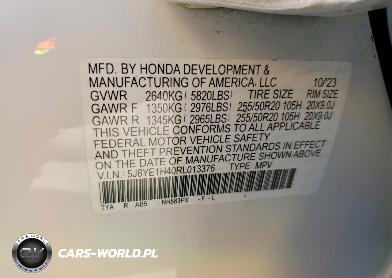2024 Acura Mdx Technology Package VIN:5J8YE1H40RL013376 - 13