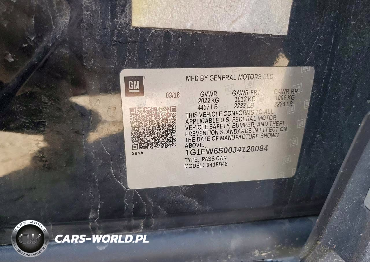 2018 Chevrolet Bolt Ev Lt VIN:1G1FW6S00J4120084 - 12