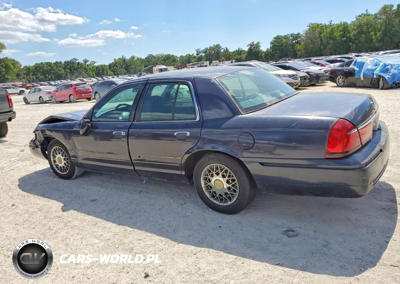 2001 Mercury Grand Marquis Gs VIN:2MEFM74WX1X684322 - 2