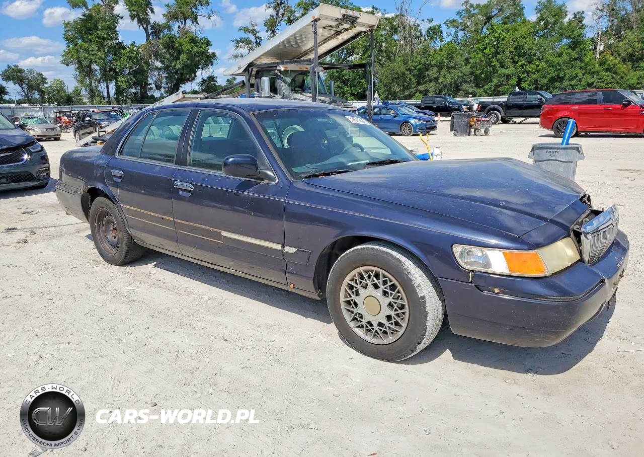 2001 Mercury Grand Marquis Gs VIN:2MEFM74WX1X684322 - 4