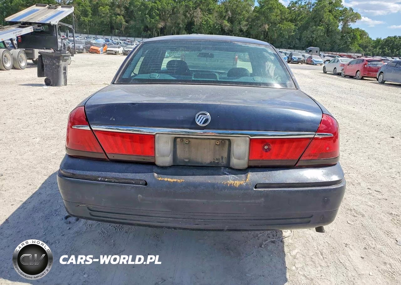 2001 Mercury Grand Marquis Gs VIN:2MEFM74WX1X684322 - 6