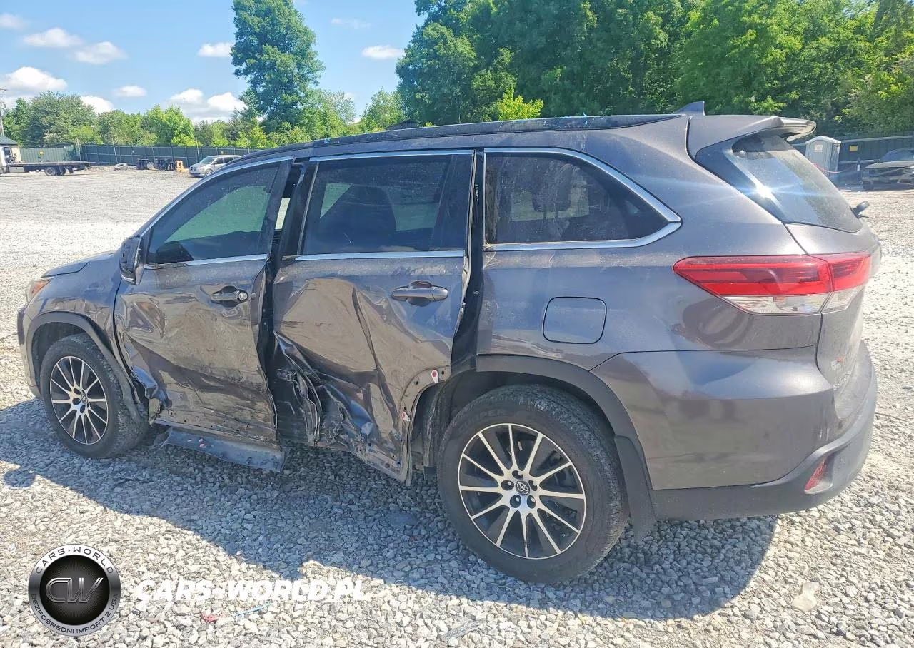 2017 Toyota Highlander Se VIN:5TDJZRFH3HS457972 - 2