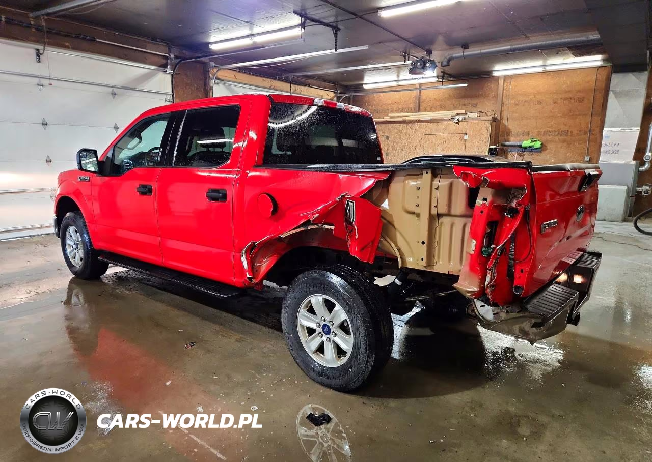 2015 Ford F150 Supercrew VIN:1FTEW1E87FKE19808 - 2