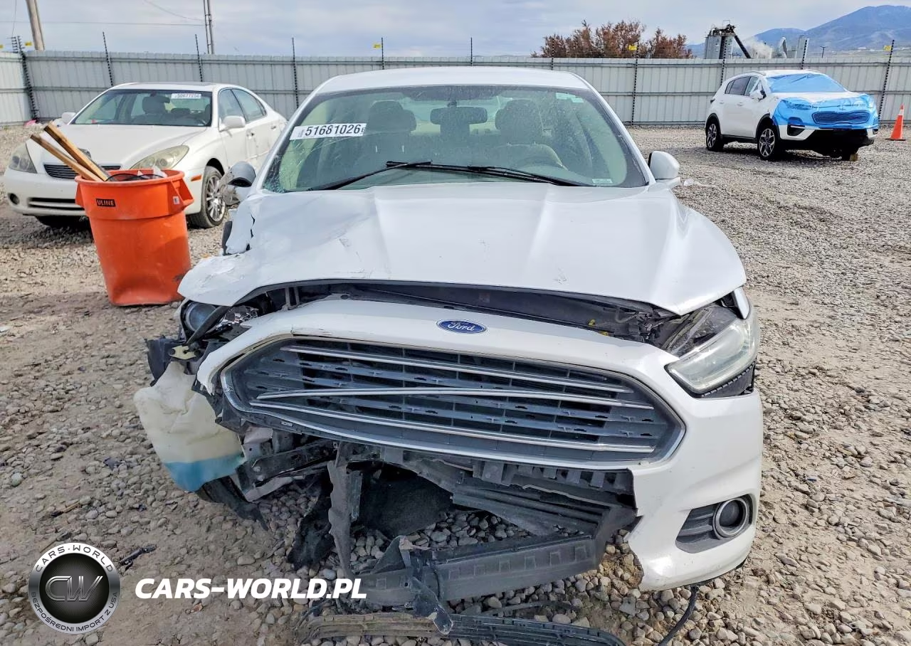 2014 Ford Fusion Se VIN:3FA6P0HDXER298678 - 5