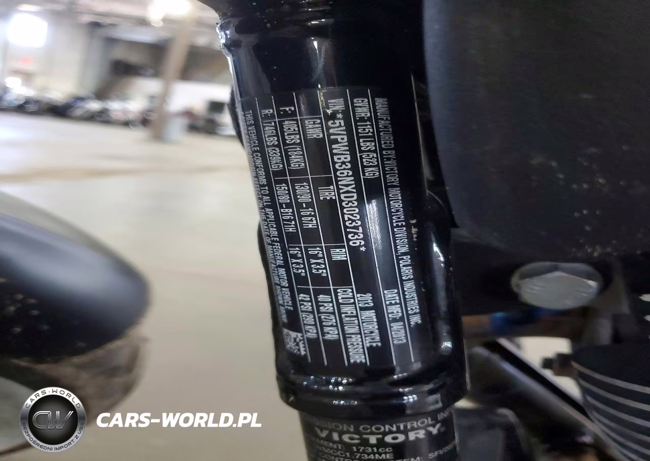 2013 Victory Motorcycles High-Ball VIN:5VPWB36NXD3023736 - 10