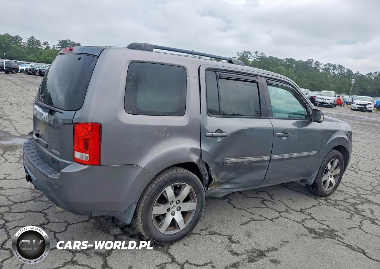 2012 Honda Pilot Touring VIN:5FNYF3H94CB006475 - 3
