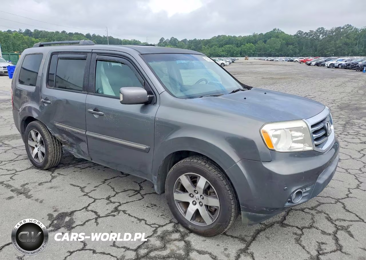 2012 Honda Pilot Touring VIN:5FNYF3H94CB006475 - 4