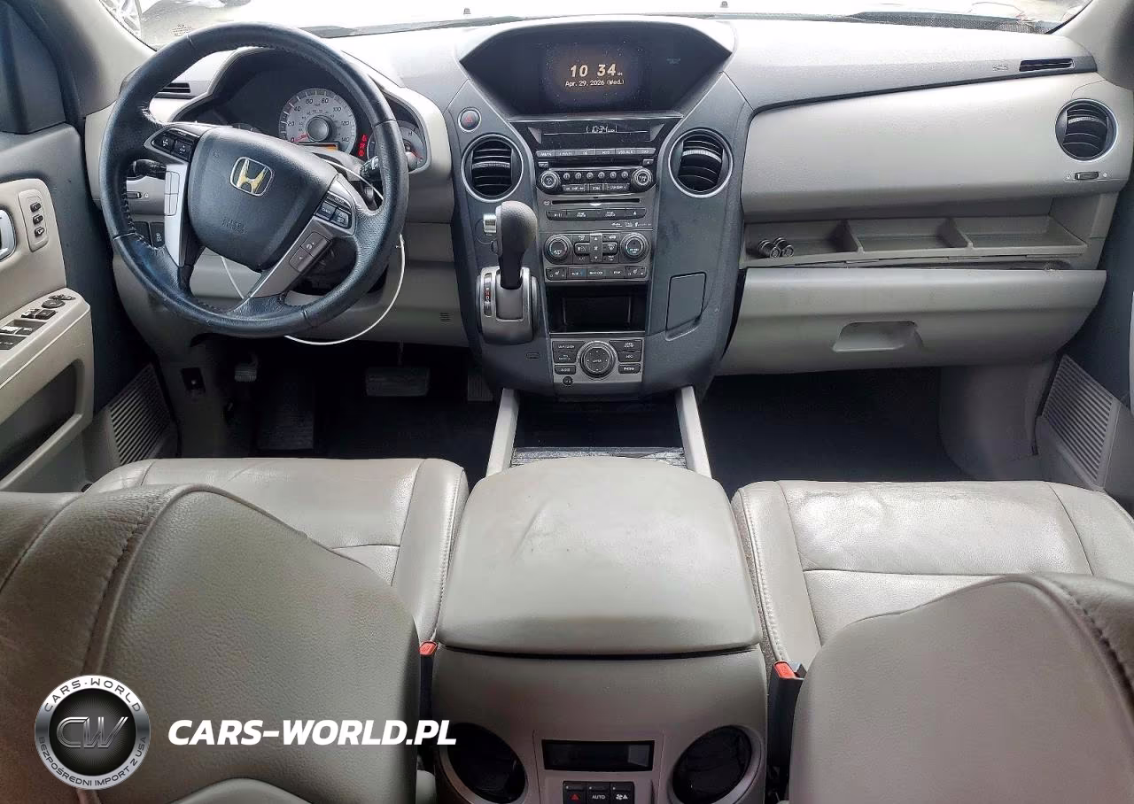 2012 Honda Pilot Touring VIN:5FNYF3H94CB006475 - 8