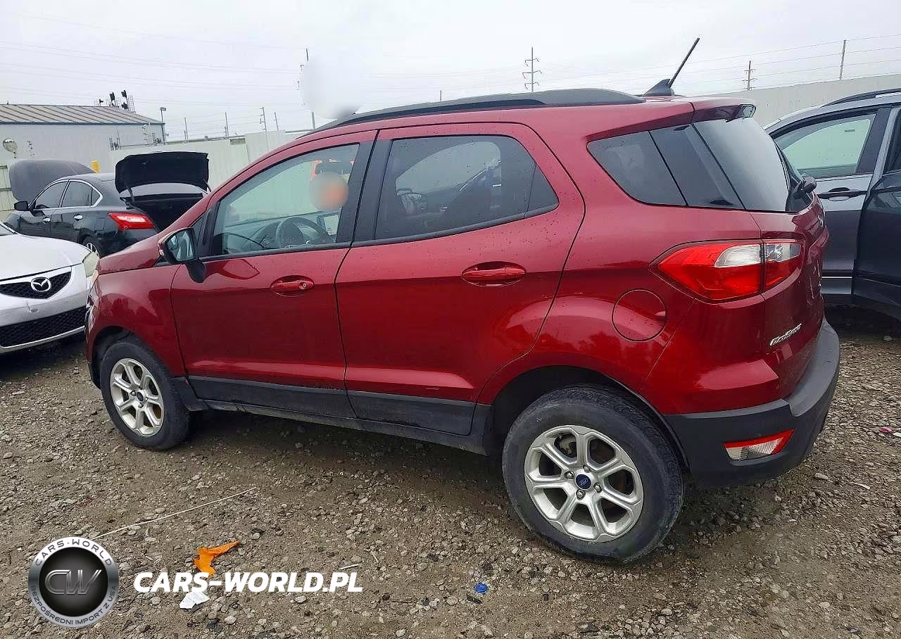 2020 Ford Ecosport Se VIN:MAJ6S3GL0LC346919 - 2