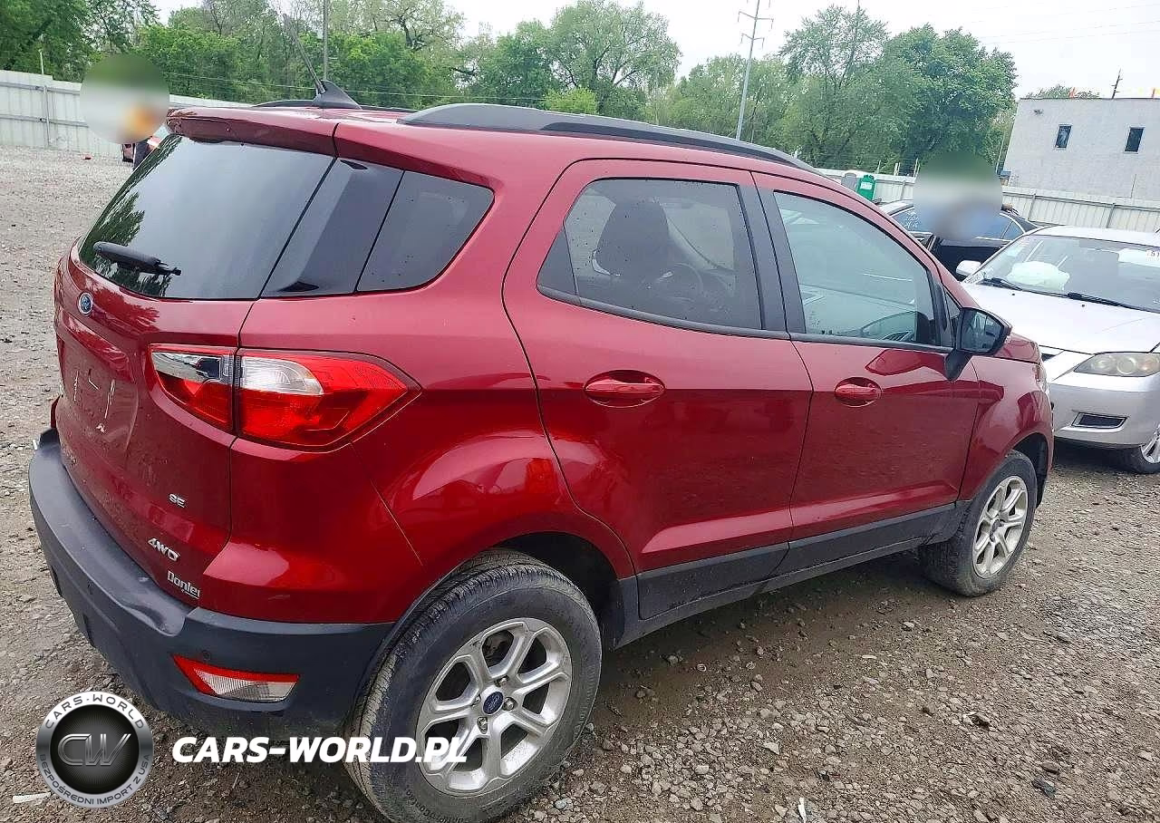 2020 Ford Ecosport Se VIN:MAJ6S3GL0LC346919 - 3