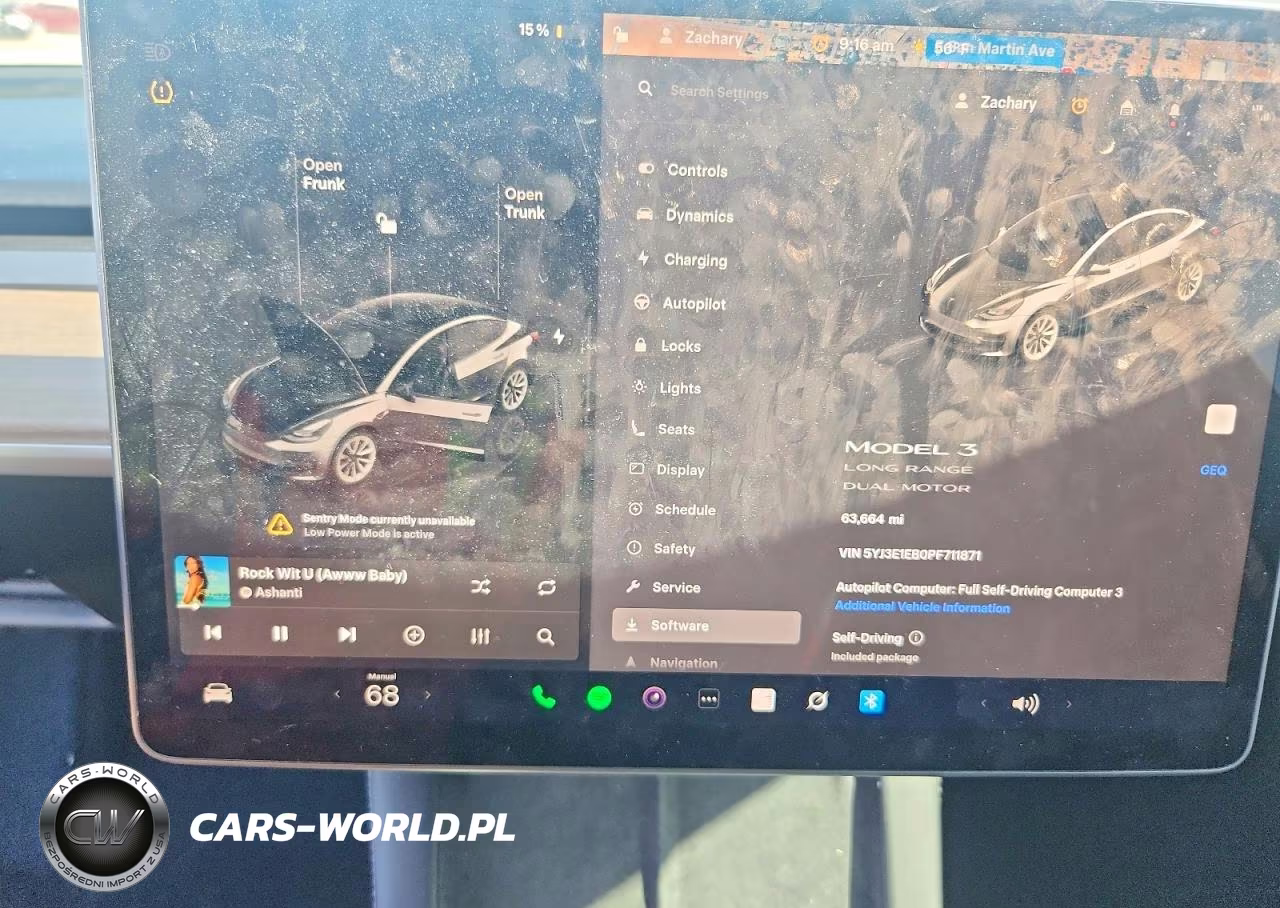 2023 Tesla Model 3 VIN:5YJ3E1EB0PF711871 - 9