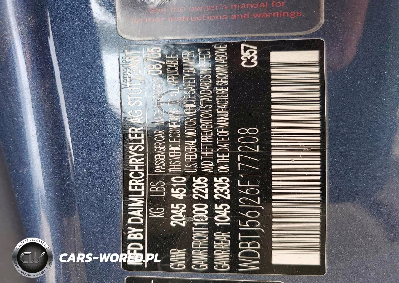 2006 Mercedes-Benz Clk 350 VIN:WDBTJ56J26F177208 - 12