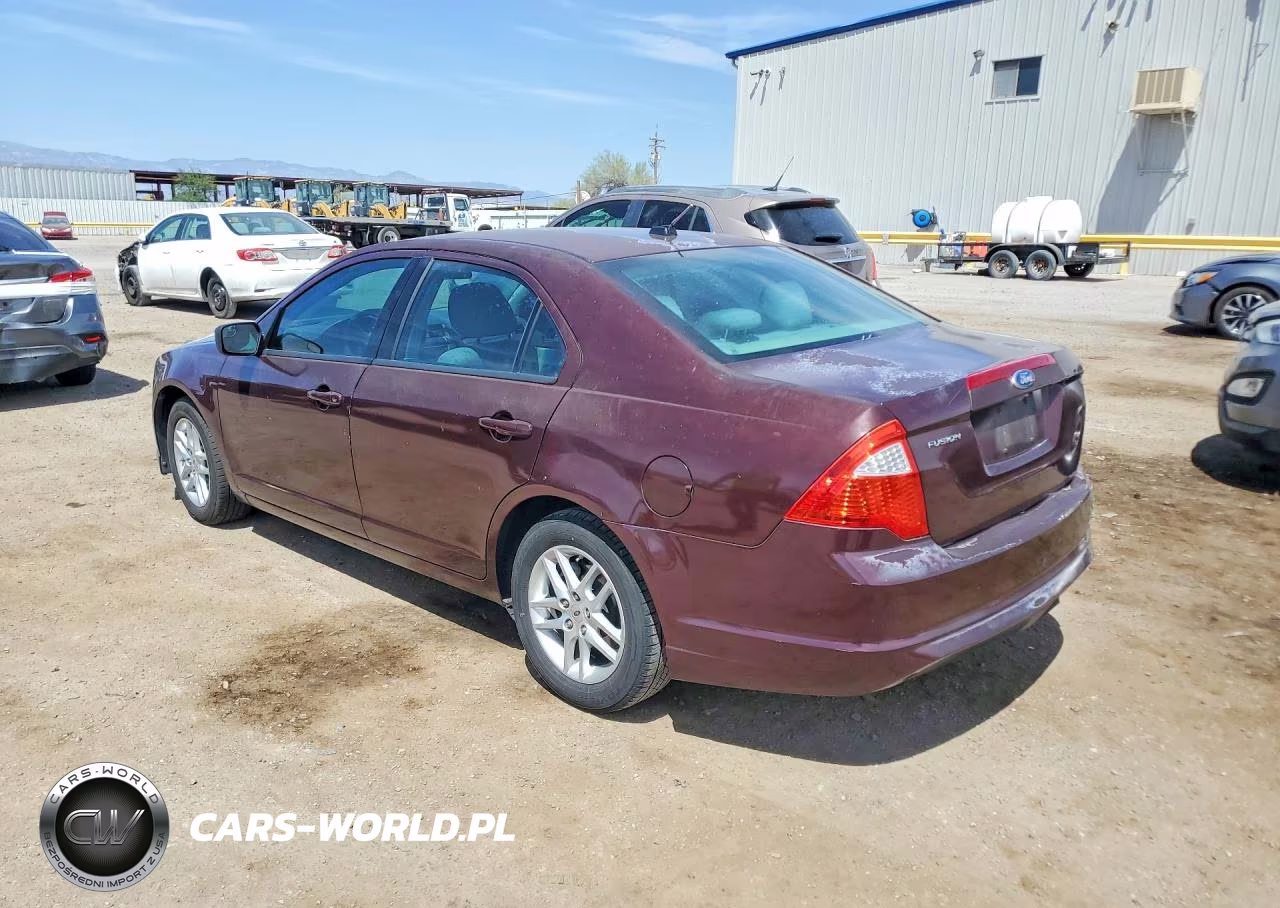 2011 Ford Fusion S VIN:3FAHP0GA1BR298600 - 2