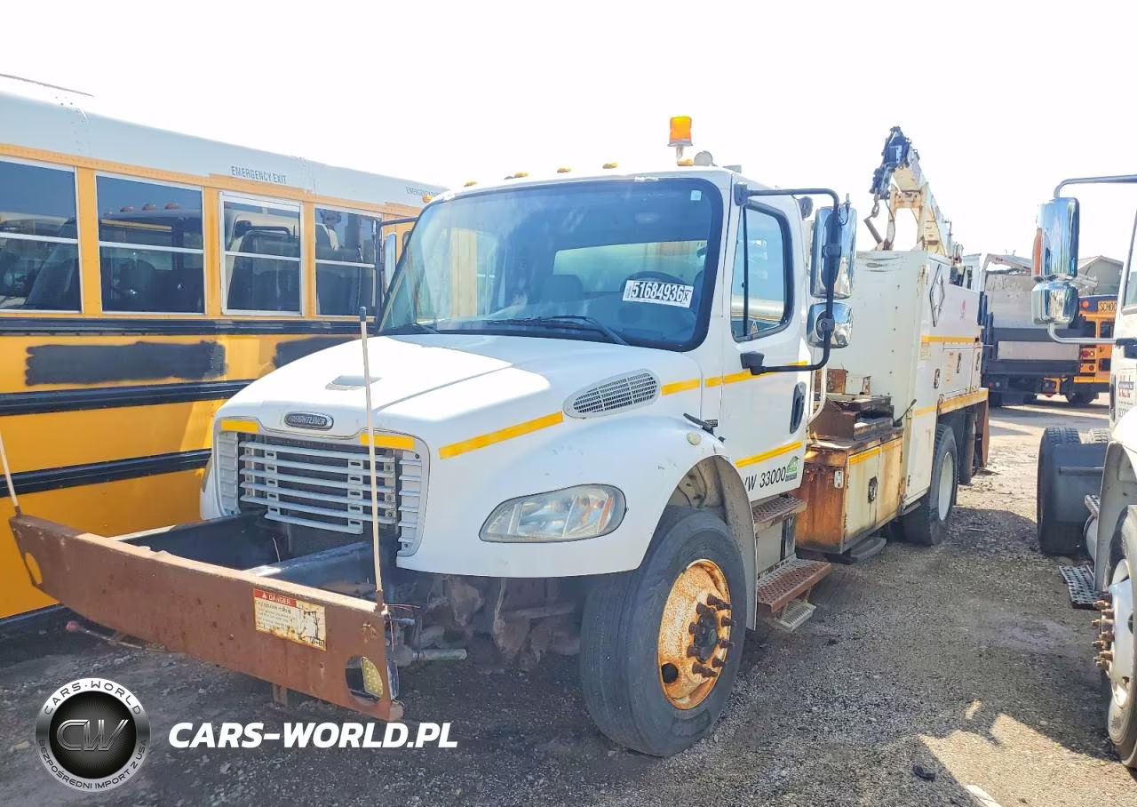 2007 Freightliner Business Class M2 Railroad Service Truck VIN:1FVACXCSX7HX24750 - 2