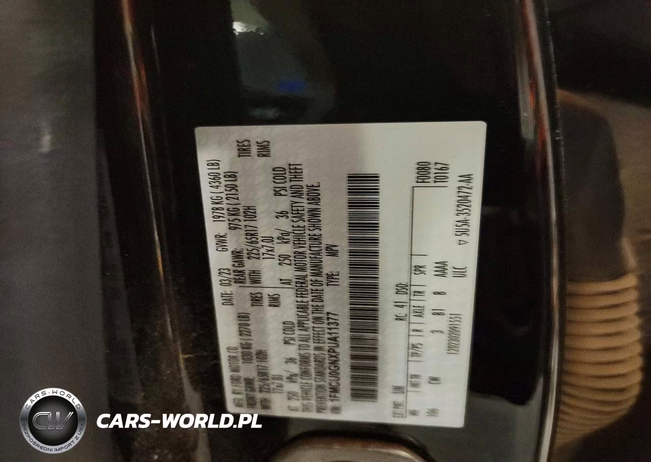 2023 Ford Escape Active VIN:1FMCU0GNXPUA11377 - 12