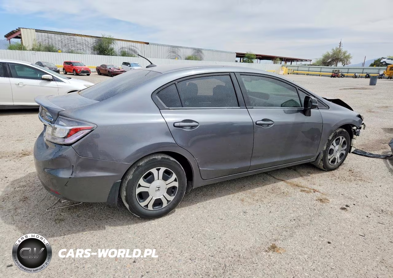 2013 Honda Civic Hybrid L VIN:19XFB4F3XDE003336 - 3