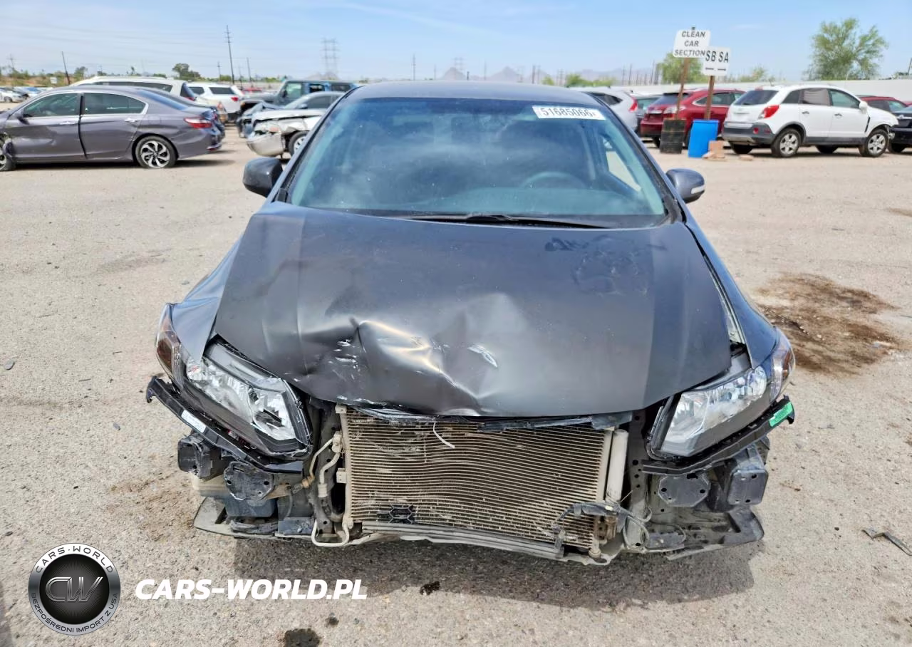 2013 Honda Civic Hybrid L VIN:19XFB4F3XDE003336 - 5