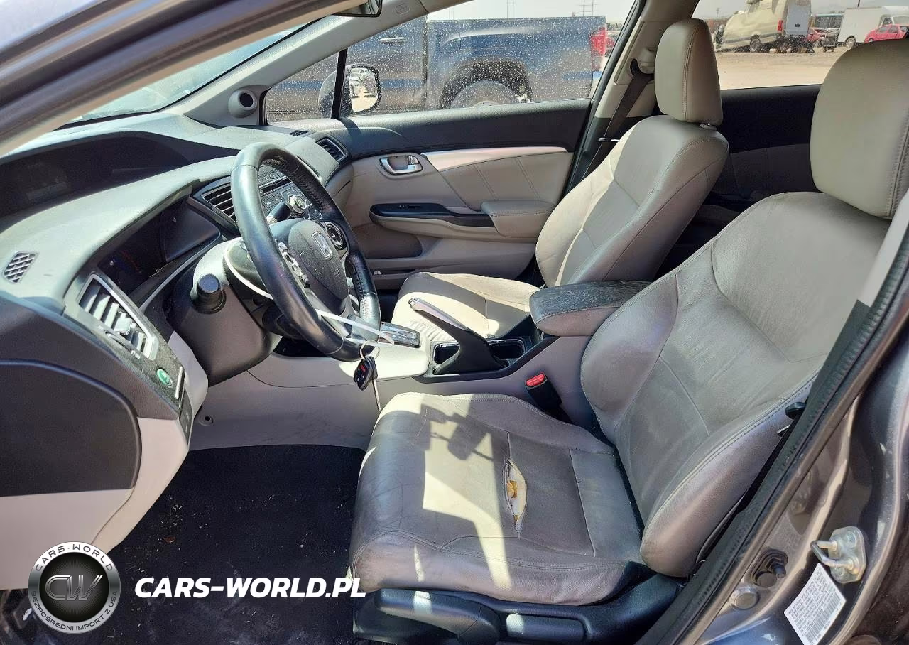 2013 Honda Civic Hybrid L VIN:19XFB4F3XDE003336 - 7