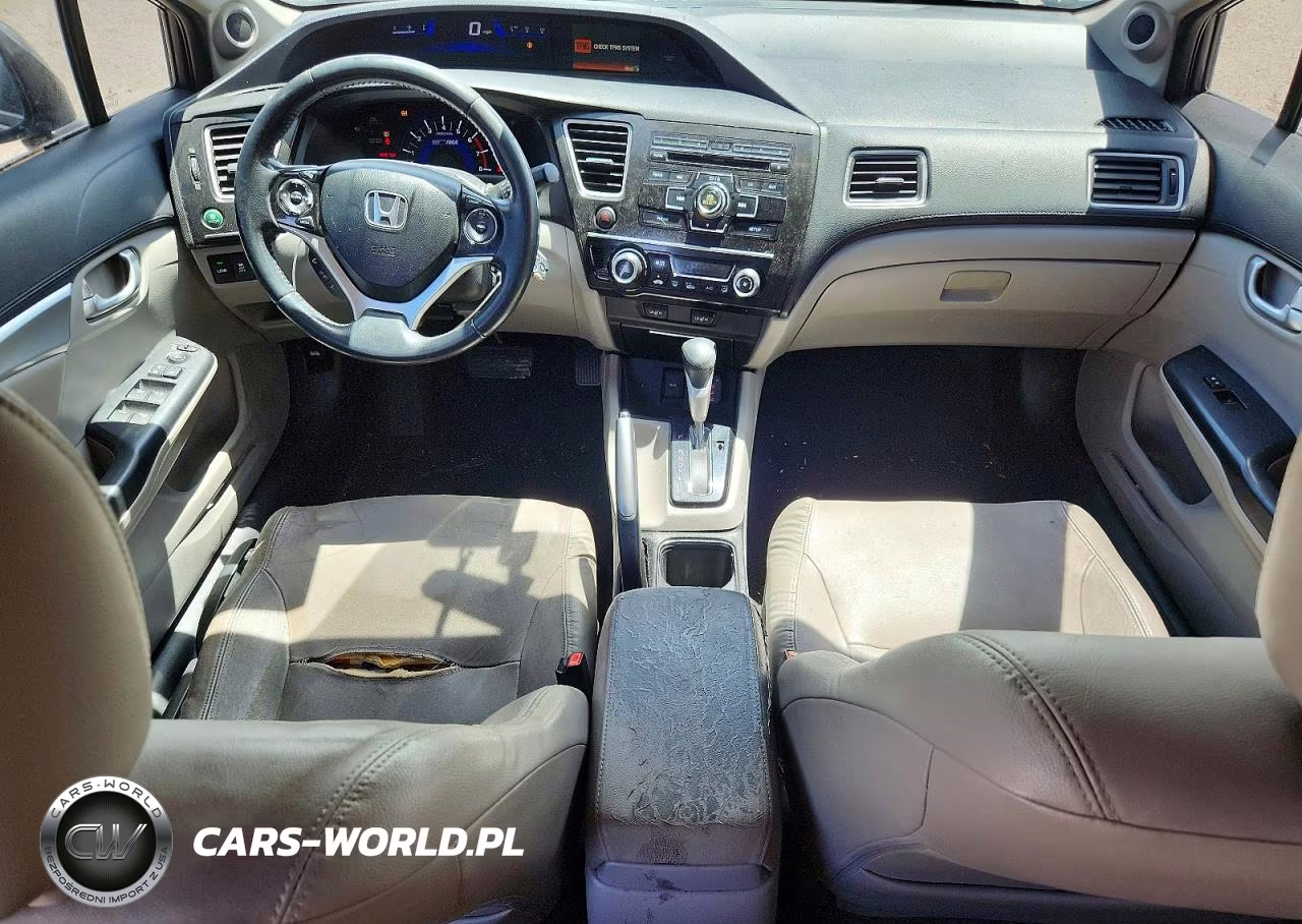 2013 Honda Civic Hybrid L VIN:19XFB4F3XDE003336 - 8