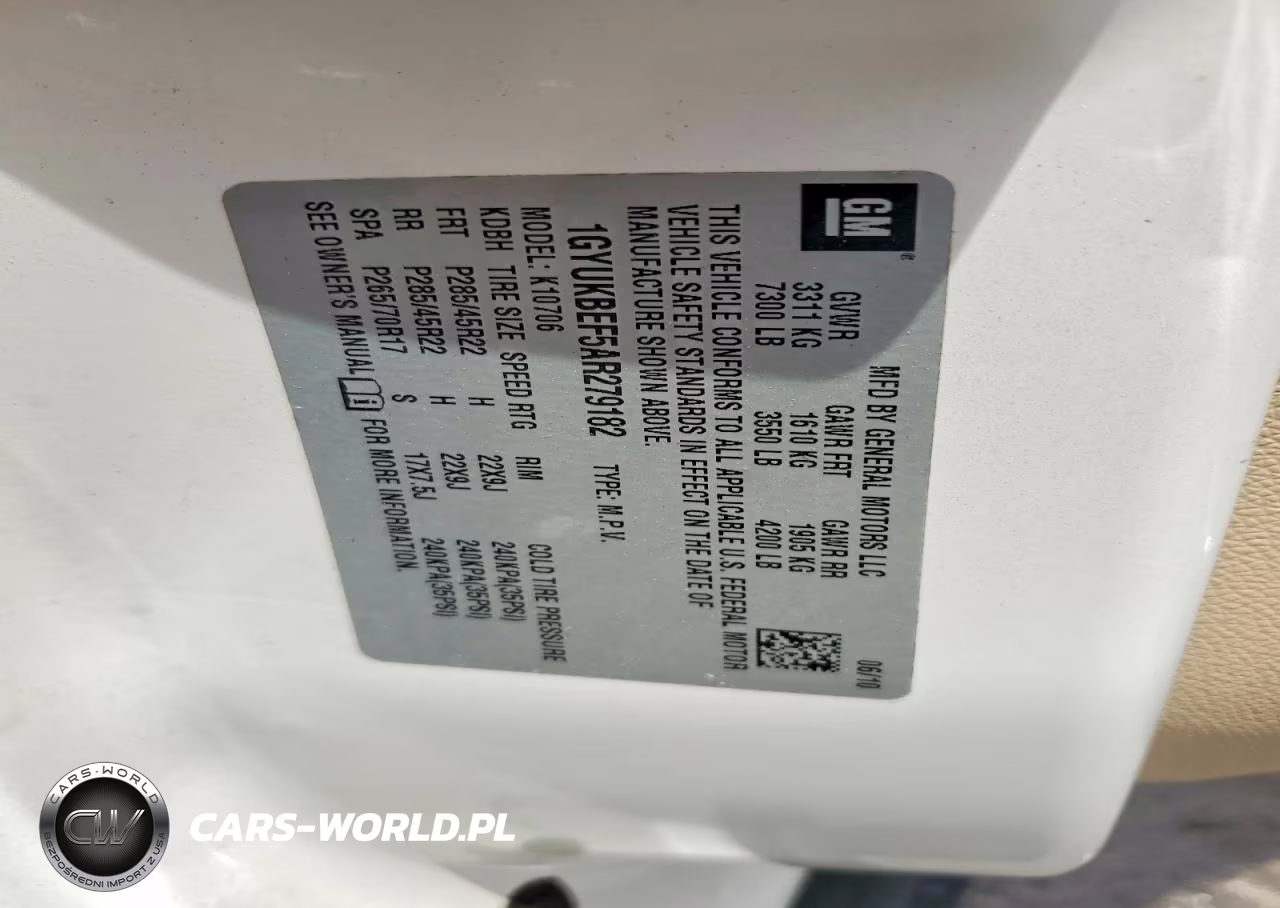2010 Cadillac Escalade Luxury VIN:1GYUKBEF5AR279182 - 13