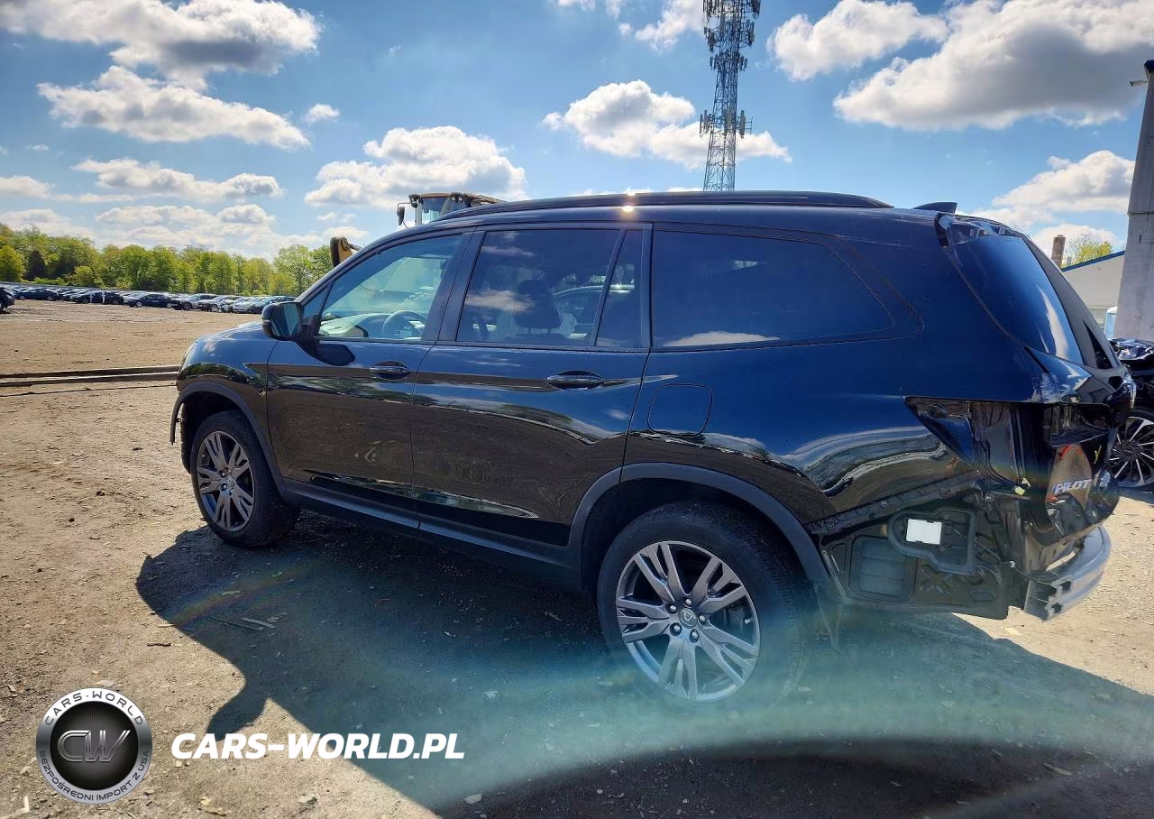 2022 Honda Pilot Sport VIN:5FNYF6H33NB047308 - 2