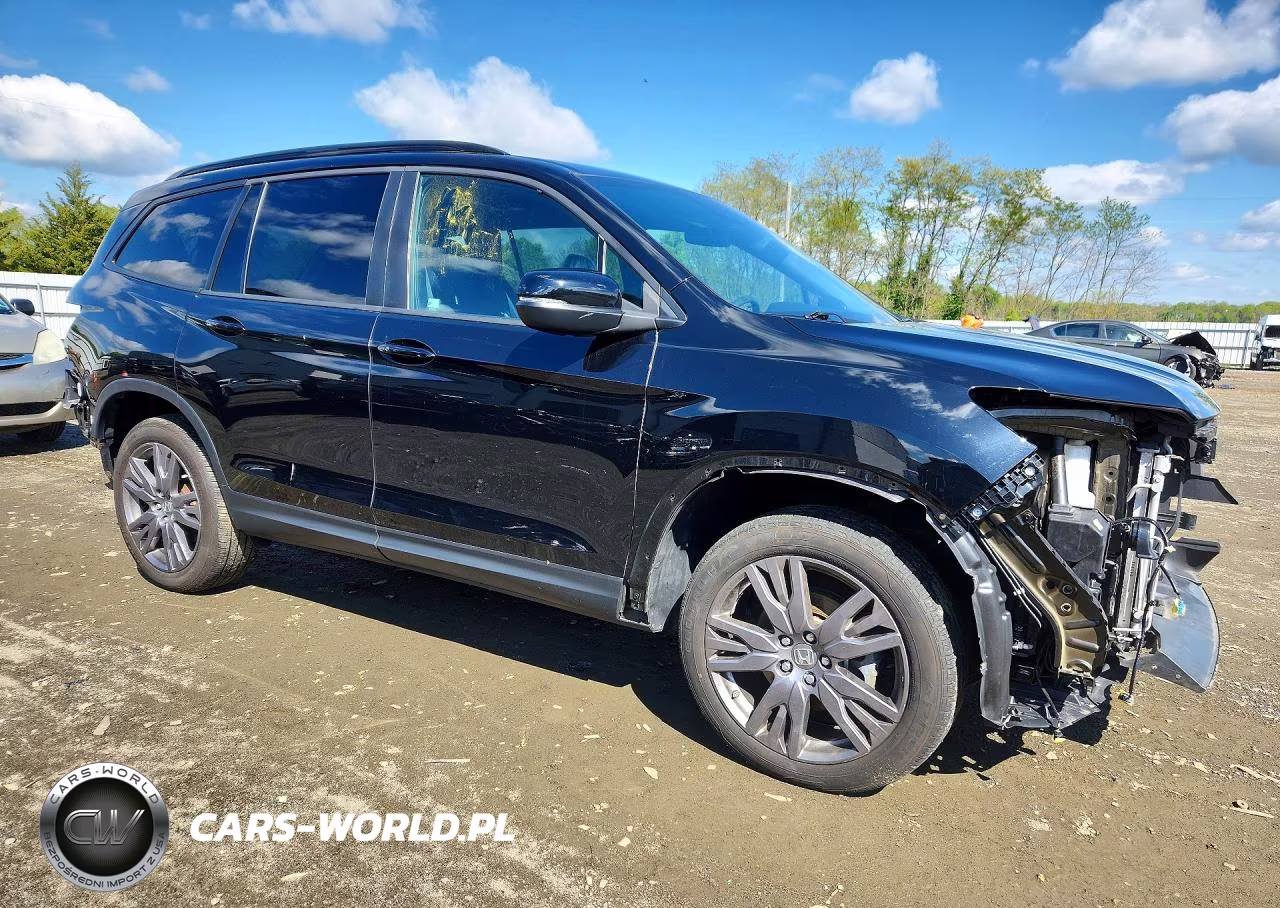 2022 Honda Pilot Sport VIN:5FNYF6H33NB047308 - 4