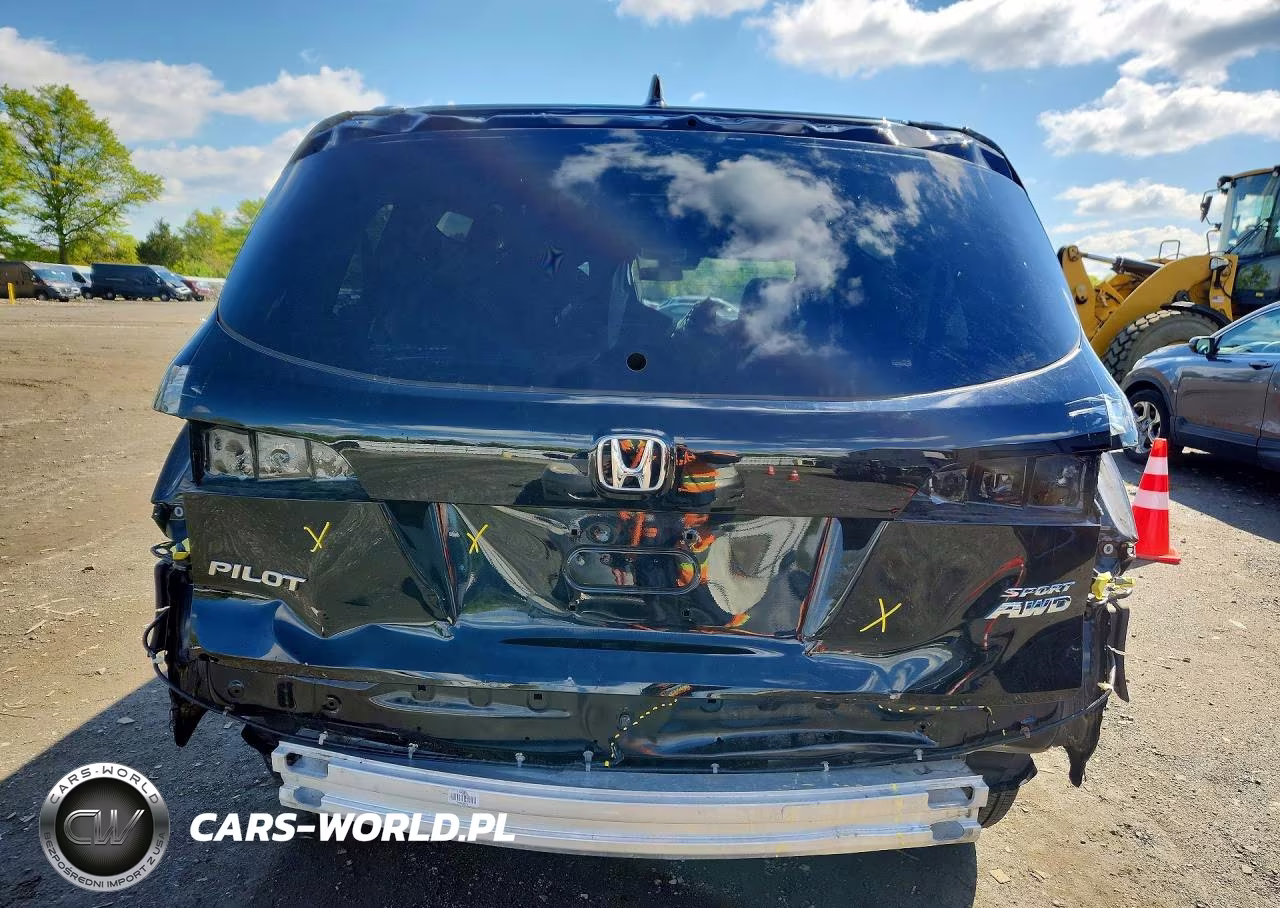 2022 Honda Pilot Sport VIN:5FNYF6H33NB047308 - 6