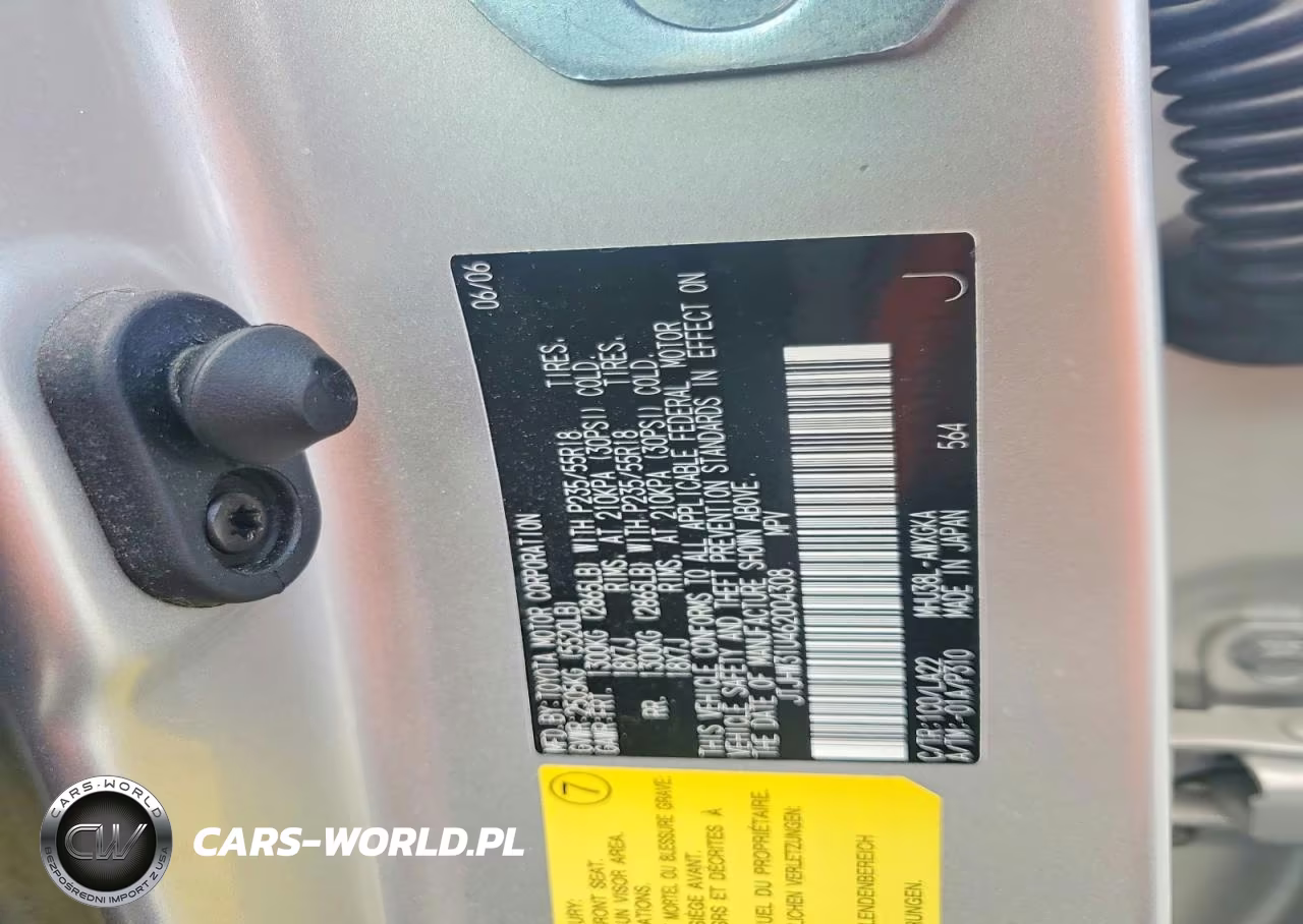 2006 Lexus Rx 400 VIN:JTJHW31U462004308 - 13