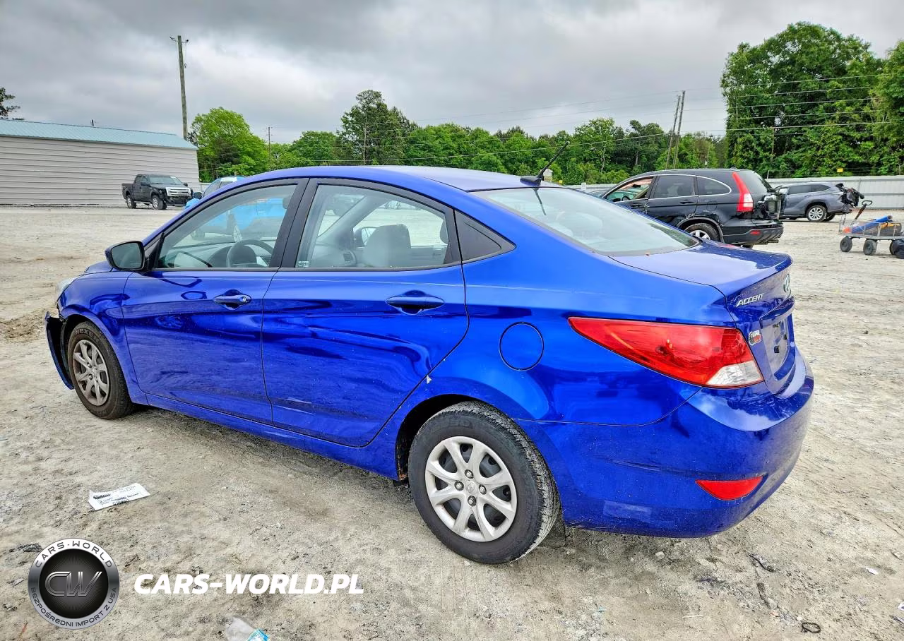 2013 Hyundai Accent Gls VIN:KMHCT4AE0DU500207 - 2