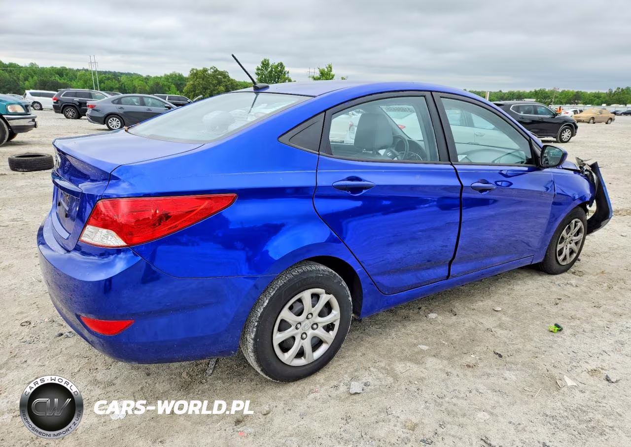 2013 Hyundai Accent Gls VIN:KMHCT4AE0DU500207 - 3
