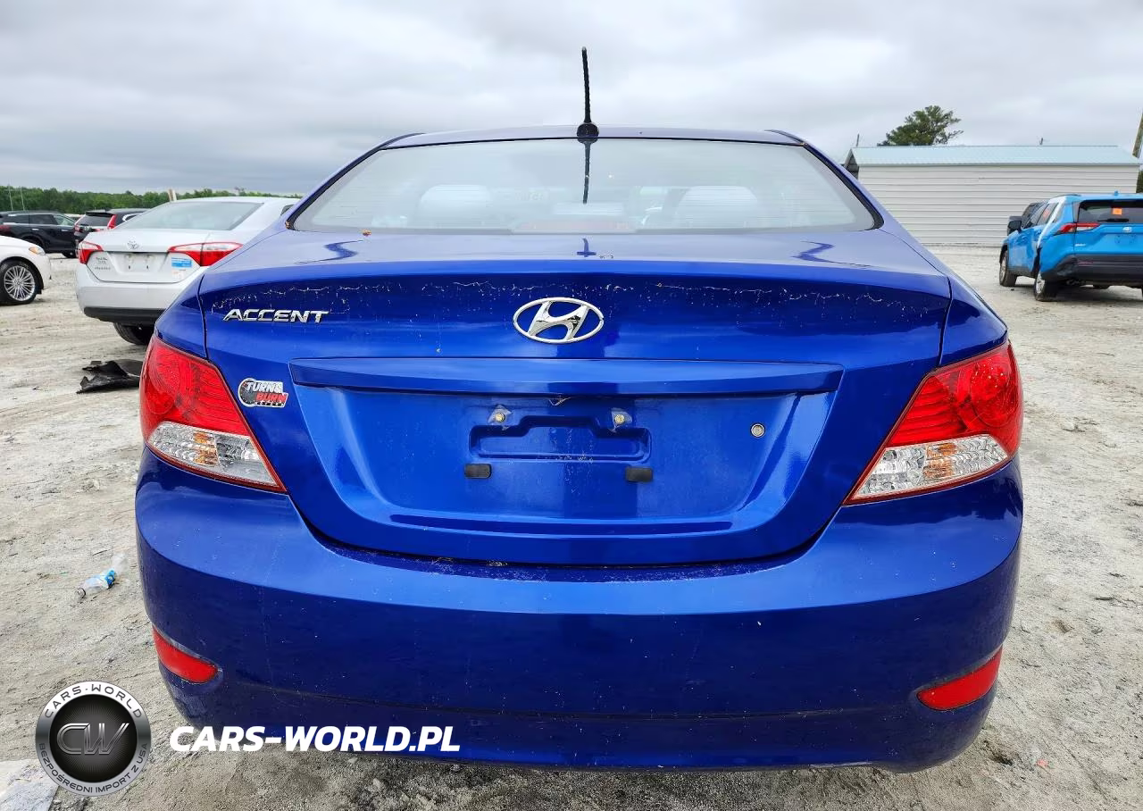 2013 Hyundai Accent Gls VIN:KMHCT4AE0DU500207 - 6