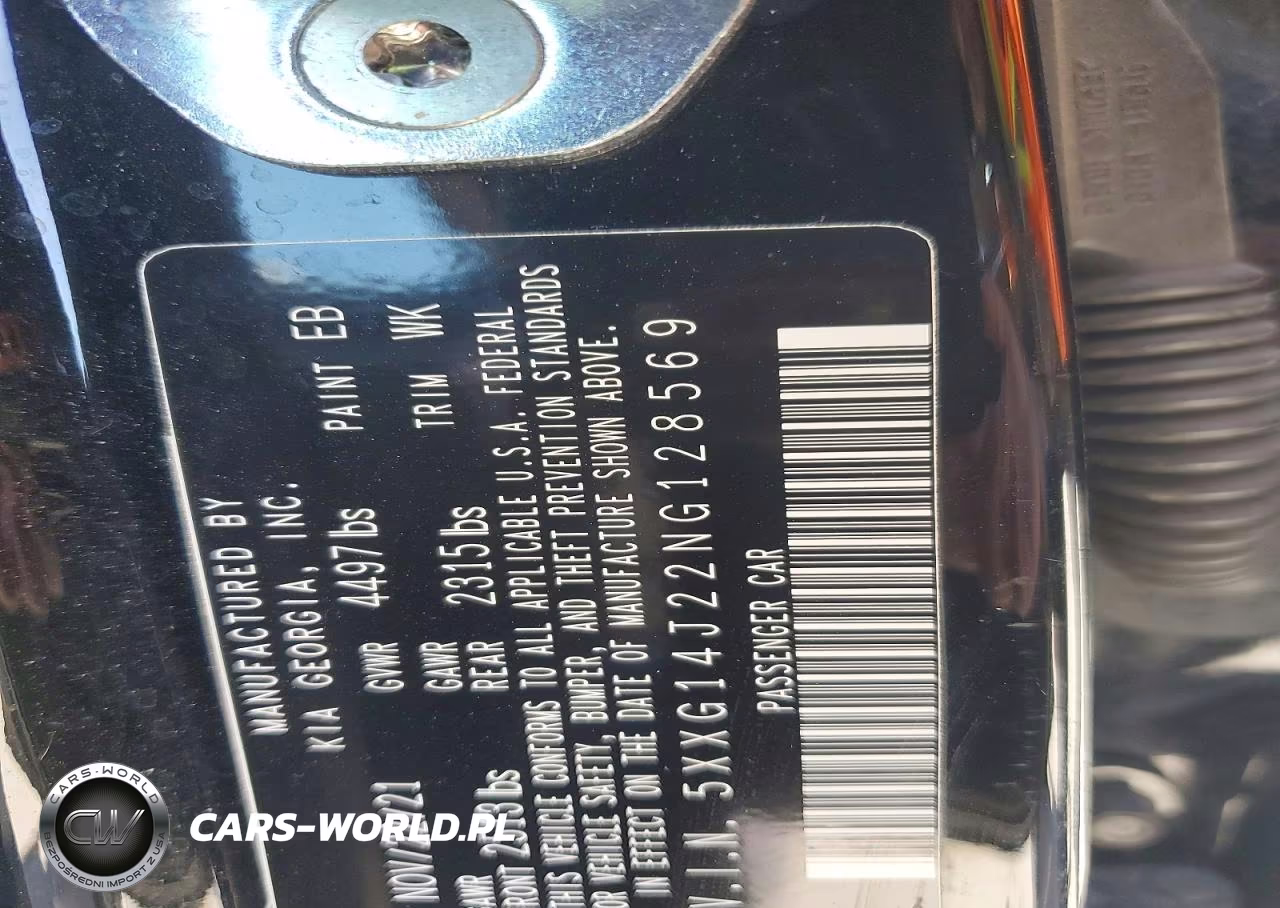 2022 Kia K5 Lxs VIN:5XXG14J22NG128569 - 13