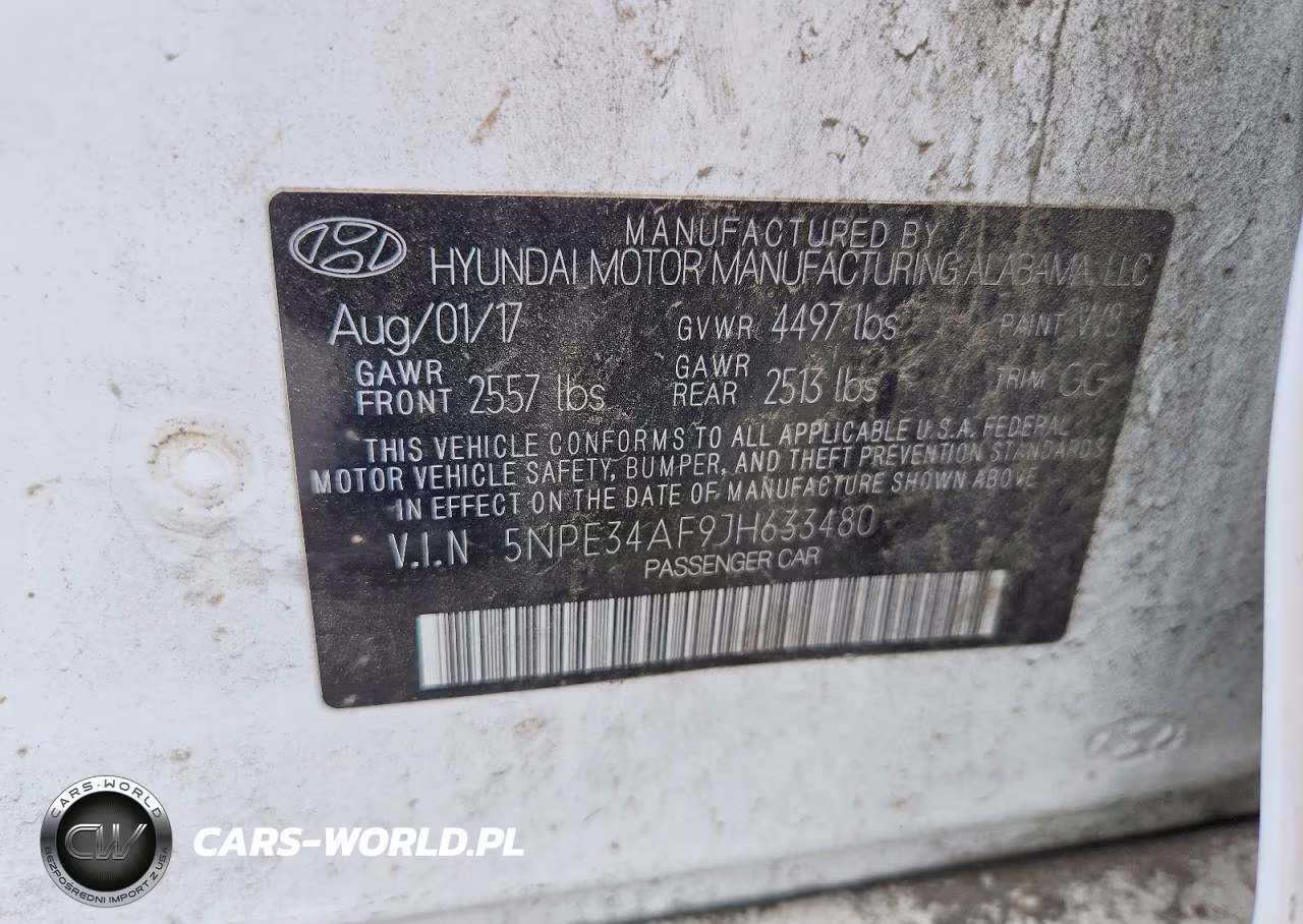 2018 Hyundai Sonata Sel VIN:5NPE34AF9JH633480 - 12