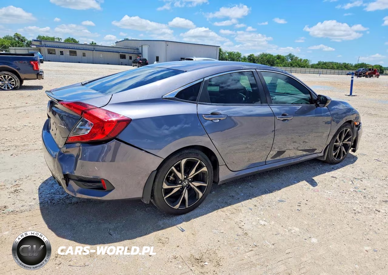 2021 Honda Civic Sport VIN:2HGFC2F89MH542713 - 3