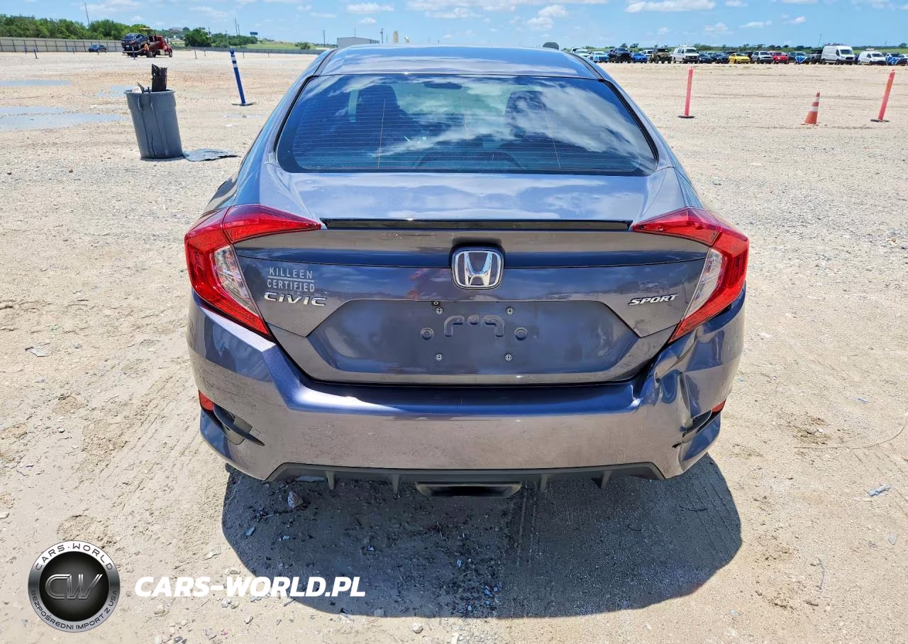 2021 Honda Civic Sport VIN:2HGFC2F89MH542713 - 6
