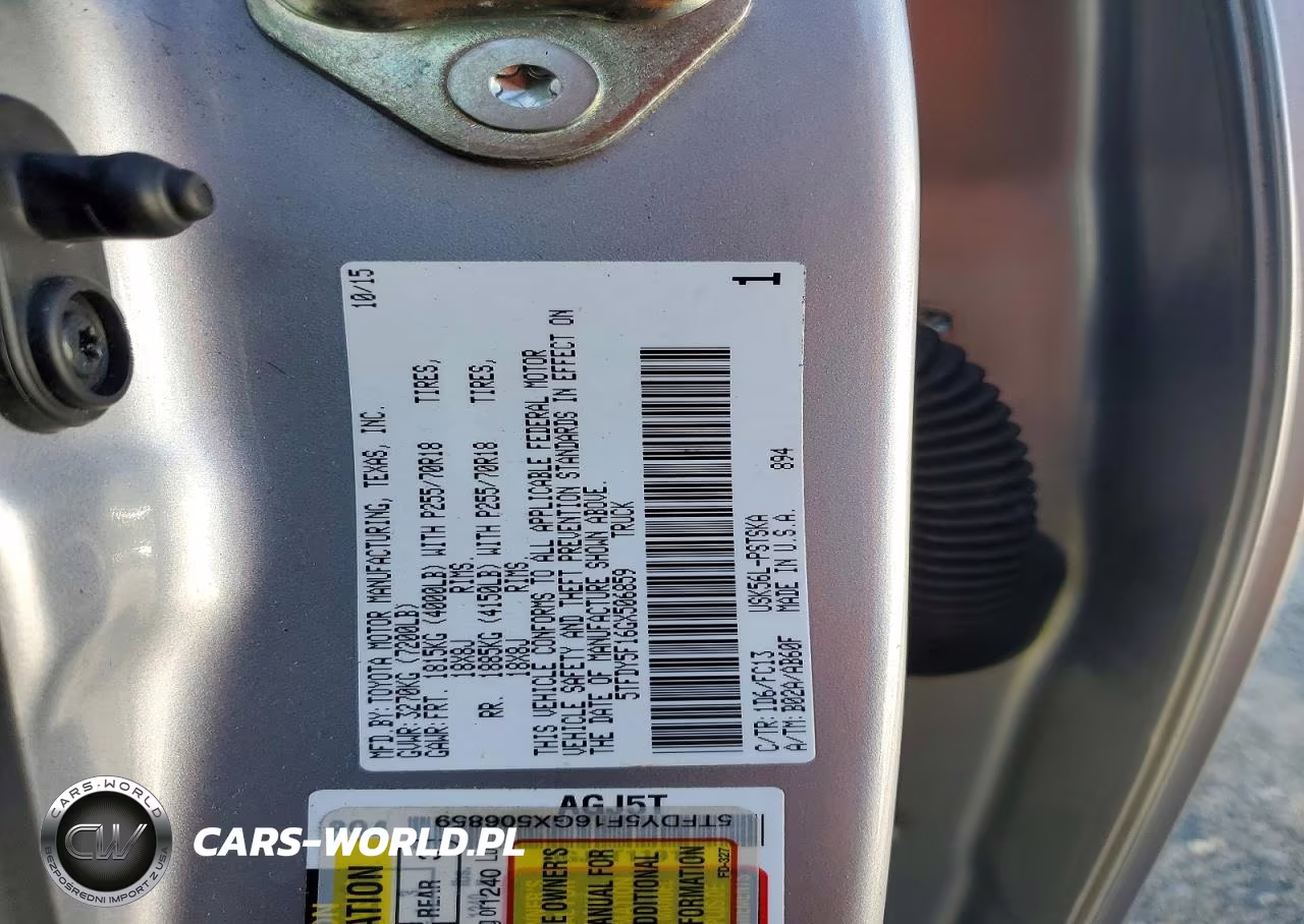 2016 Toyota Tundra Sr5 VIN:5TFDY5F16GX506859 - 13