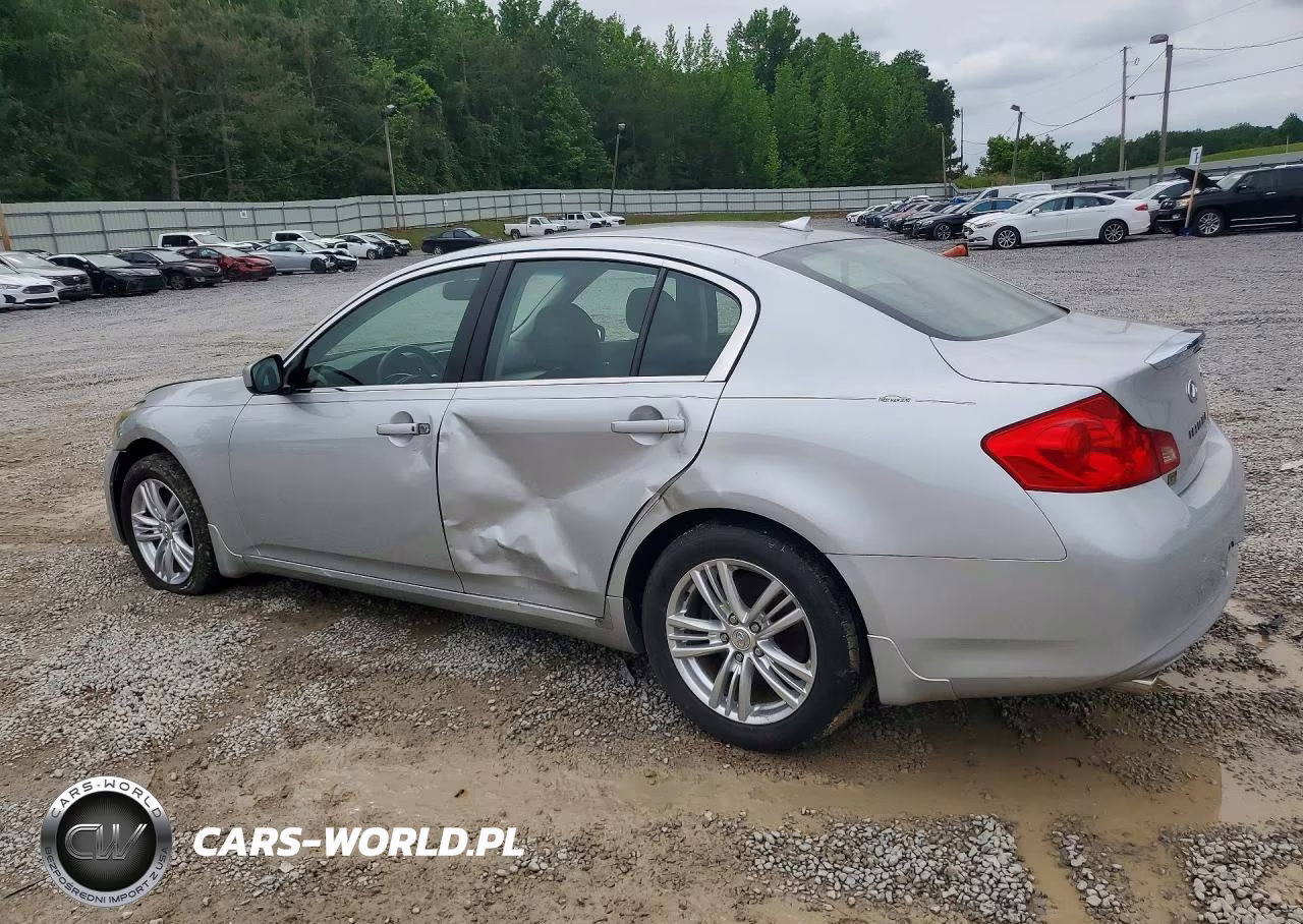 2011 Infiniti G25 Sedan X VIN:JN1DV6ARXBM451308 - 2