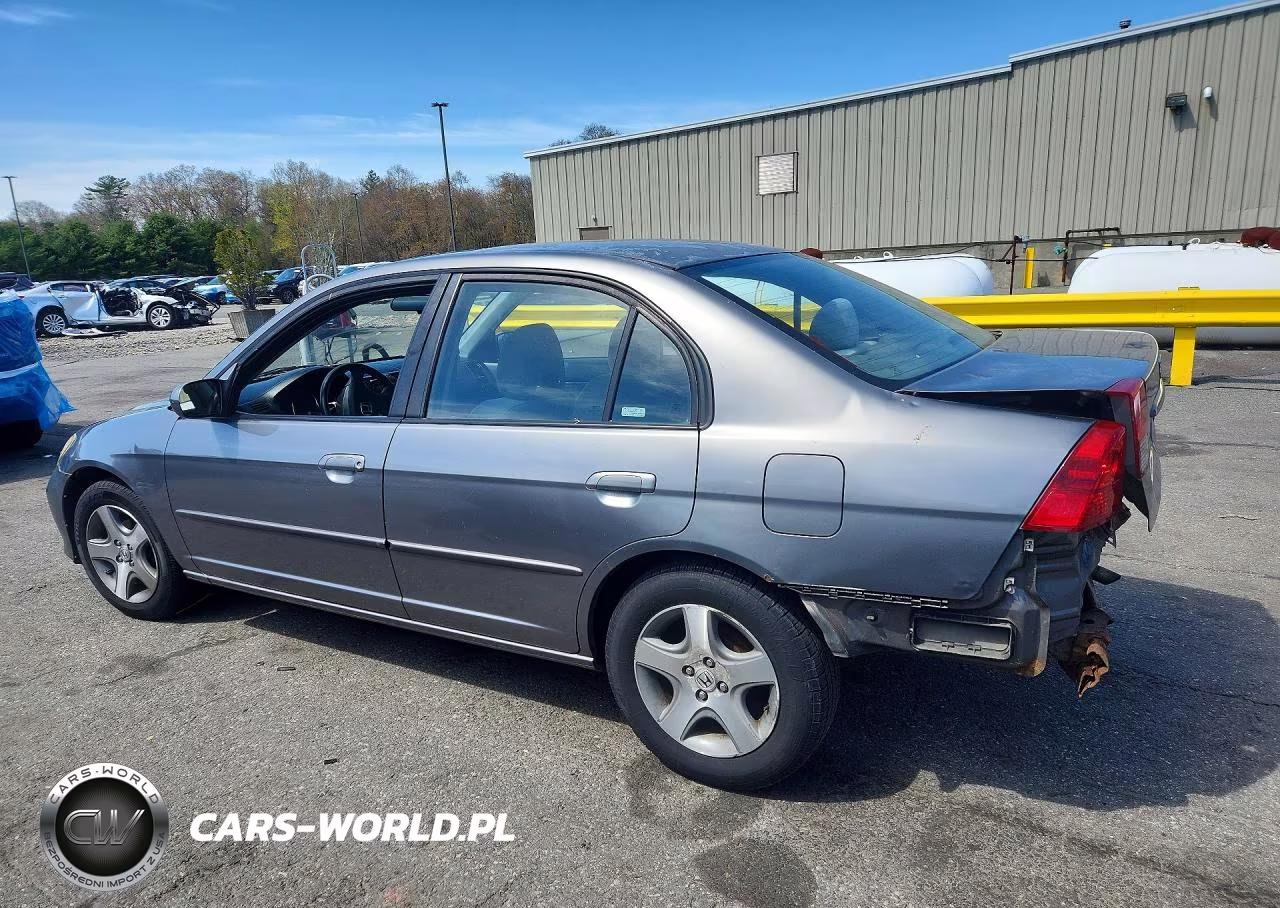 2004 Honda Civic Ex VIN:2HGES26734H523922 - 2