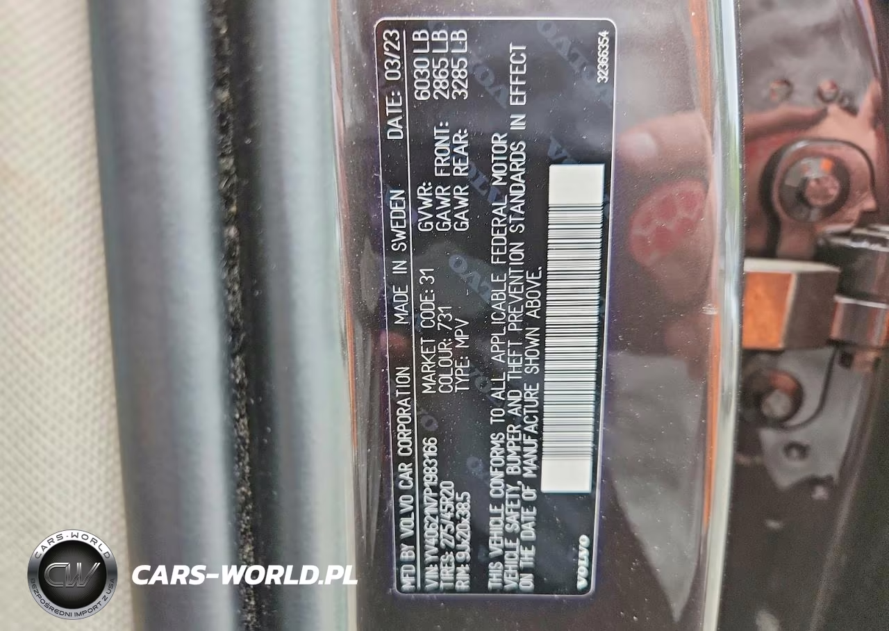 2023 Volvo Xc90 Plus VIN:YV40621N7P1983166 - 13