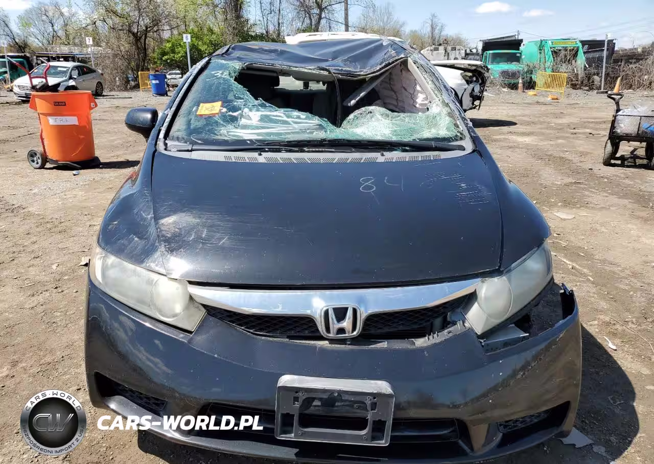 2011 Honda Civic Lx VIN:2HGFA1F56BH308483 - 5