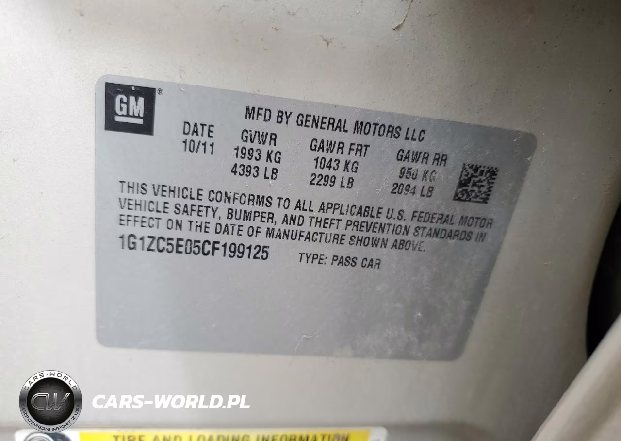 2012 Chevrolet Malibu 1Lt VIN:1G1ZC5E05CF199125 - 13