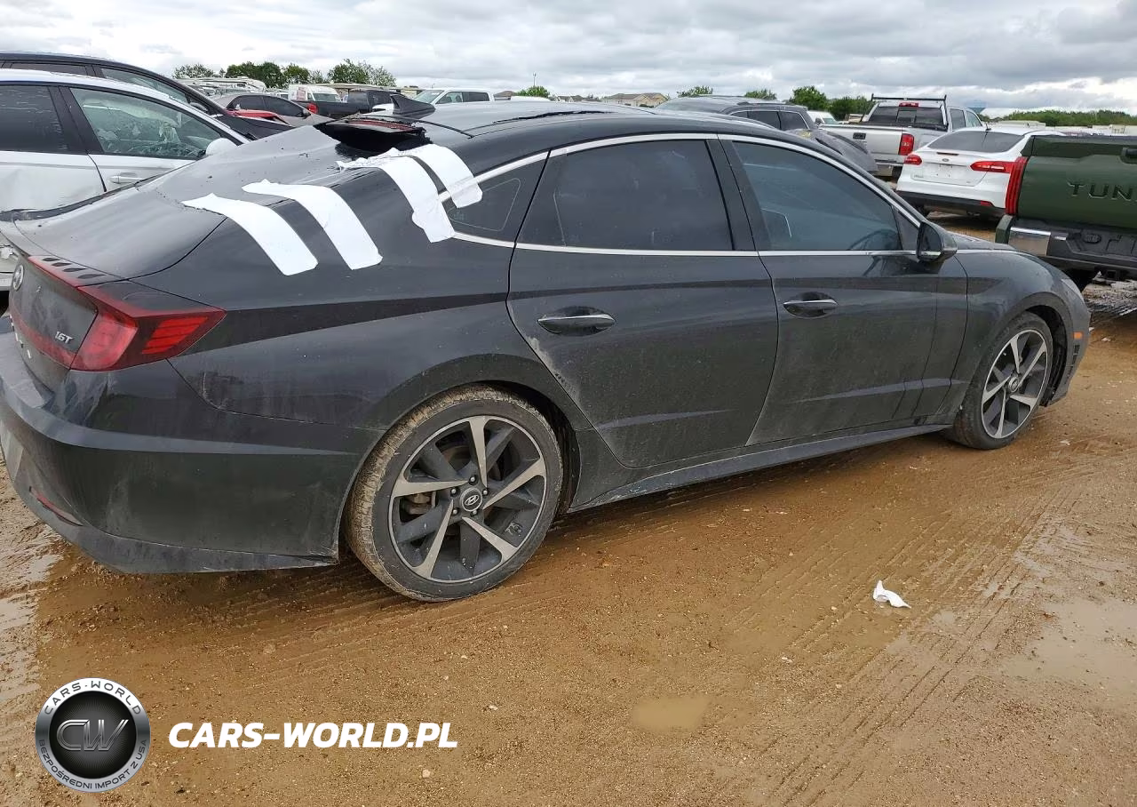 2022 Hyundai Sonata Sel Plus VIN:KMHL44J27NA213971 - 3