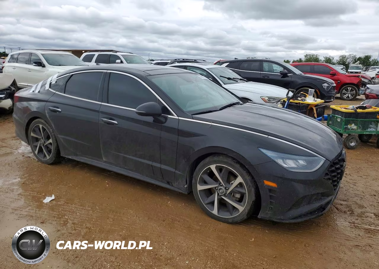 2022 Hyundai Sonata Sel Plus VIN:KMHL44J27NA213971 - 4