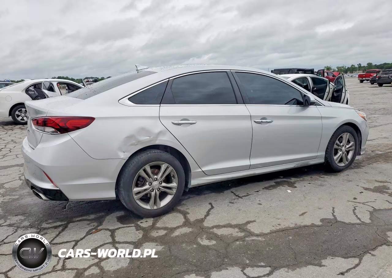 2019 Hyundai Sonata Sel VIN:5NPE34AF5KH788027 - 3