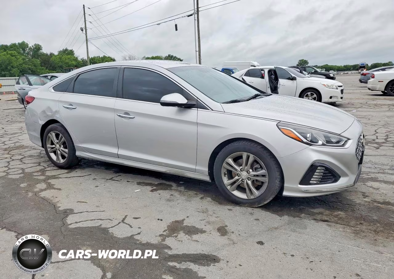 2019 Hyundai Sonata Sel VIN:5NPE34AF5KH788027 - 4