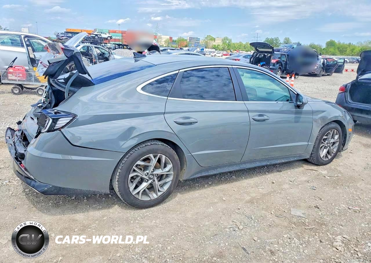 2020 Hyundai Sonata Sel VIN:5NPEF4JA2LH061313 - 3